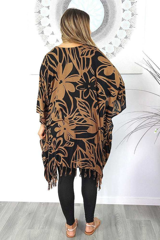 Maya Tunic Kaftan – OSFA, Elegant & Relaxed Fit