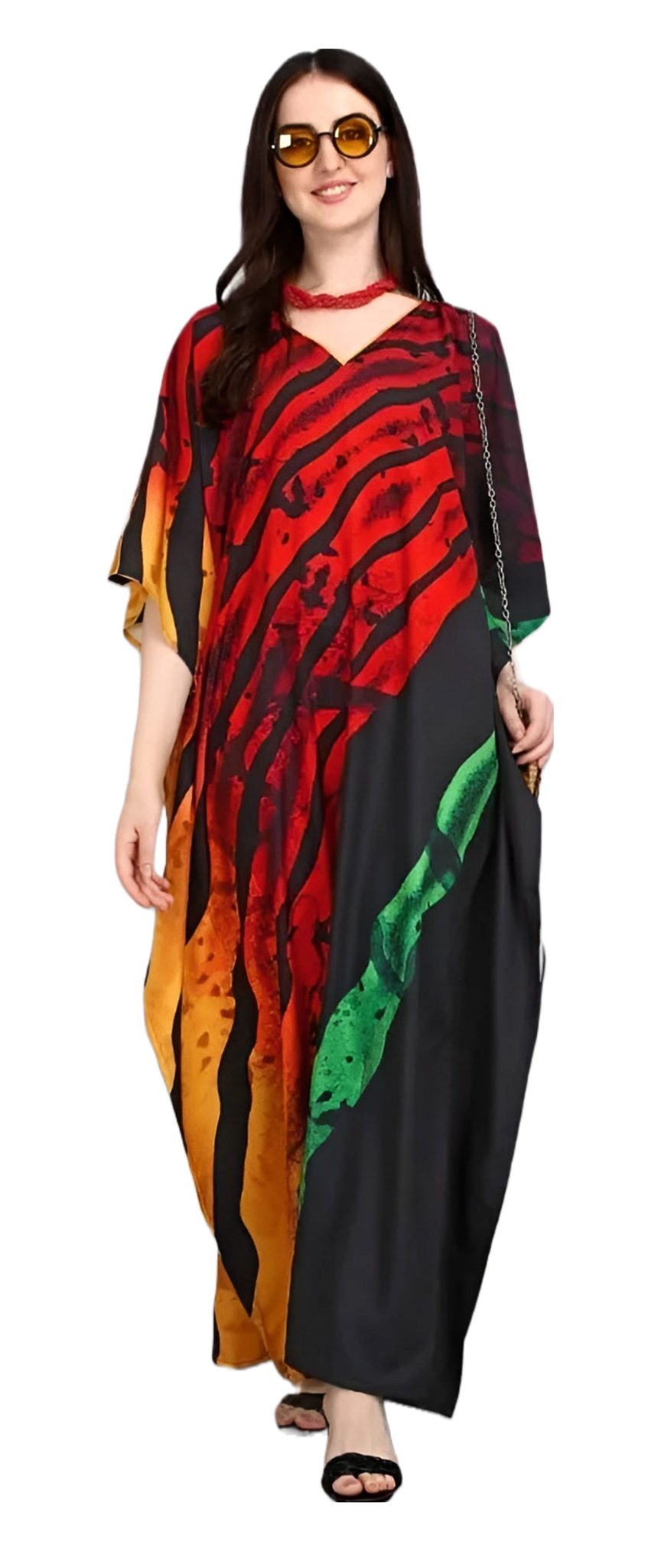 Mia Embellished Kaftan Dress