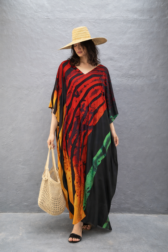 Mia Embellished Kaftan Dress