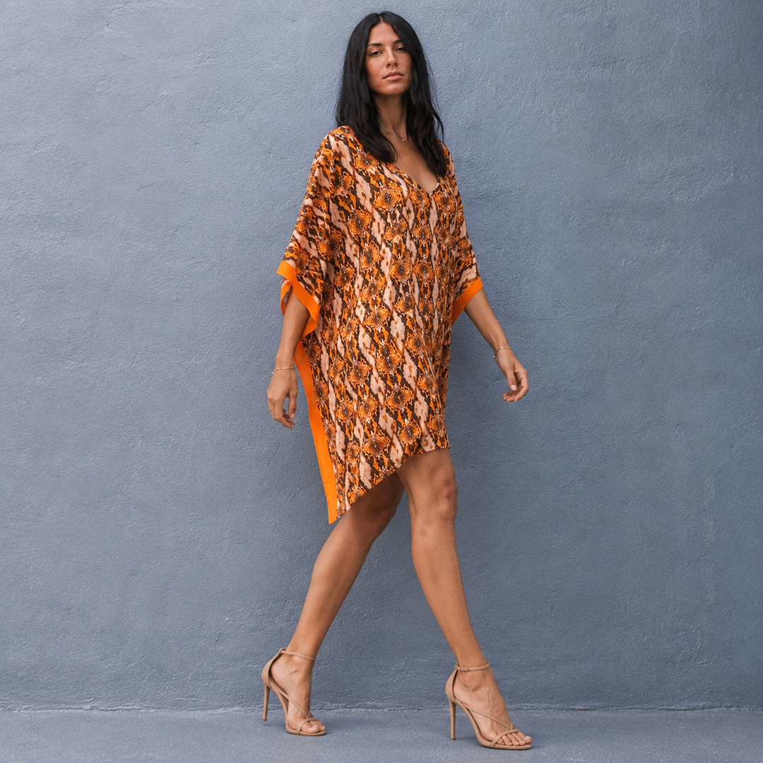 Maya Rayon Kaftan Top Tunic Sizes Available AU 14-30