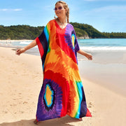 Tropical Bamboo Resort Maxi kaftan AU 12-22