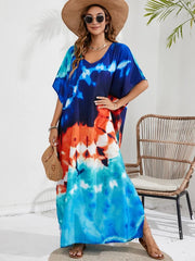 Tropical Bamboo Resort Maxi kaftan AU 12-22