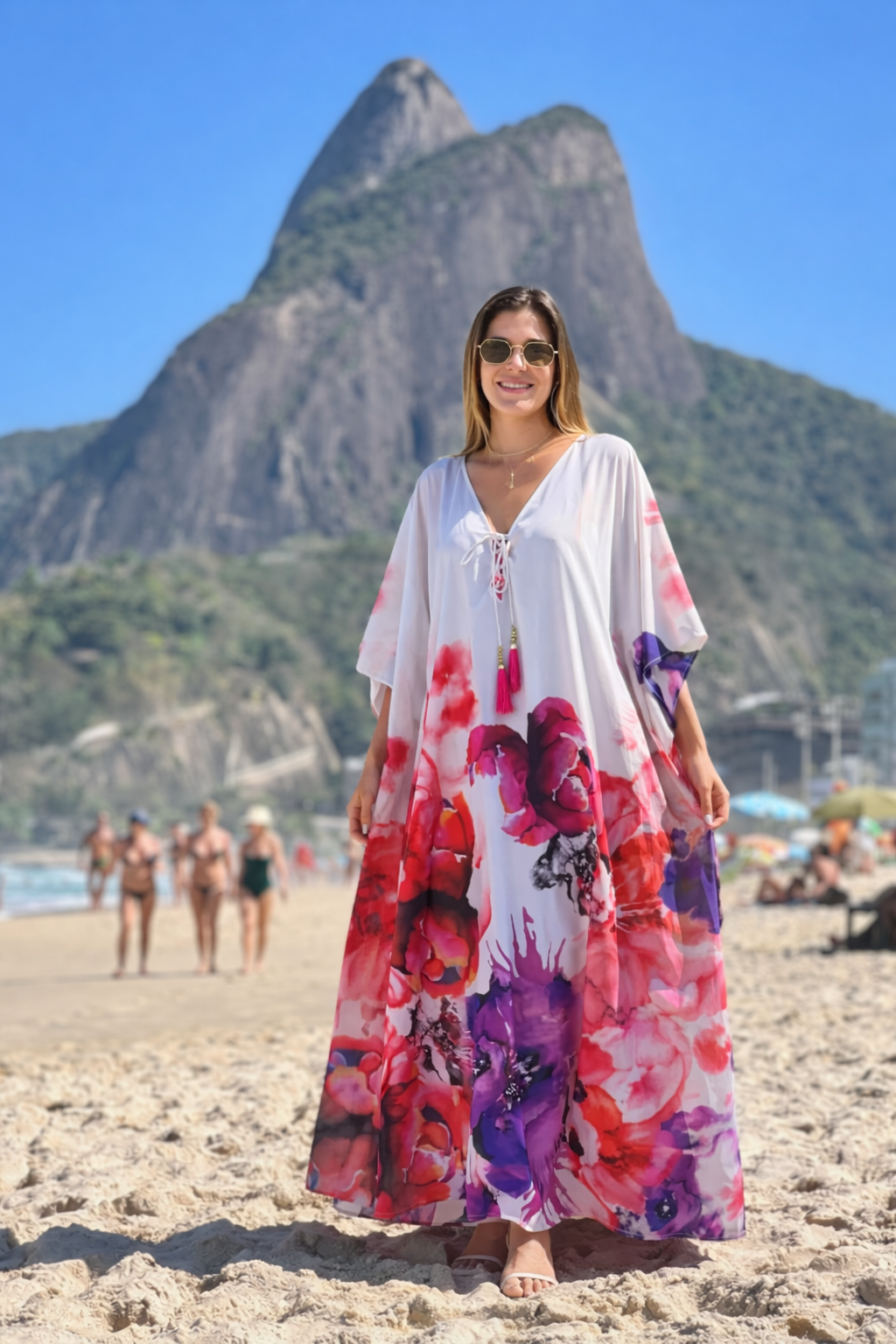 Coco Bella Mirazo Flora Luxe kaftan 12-20