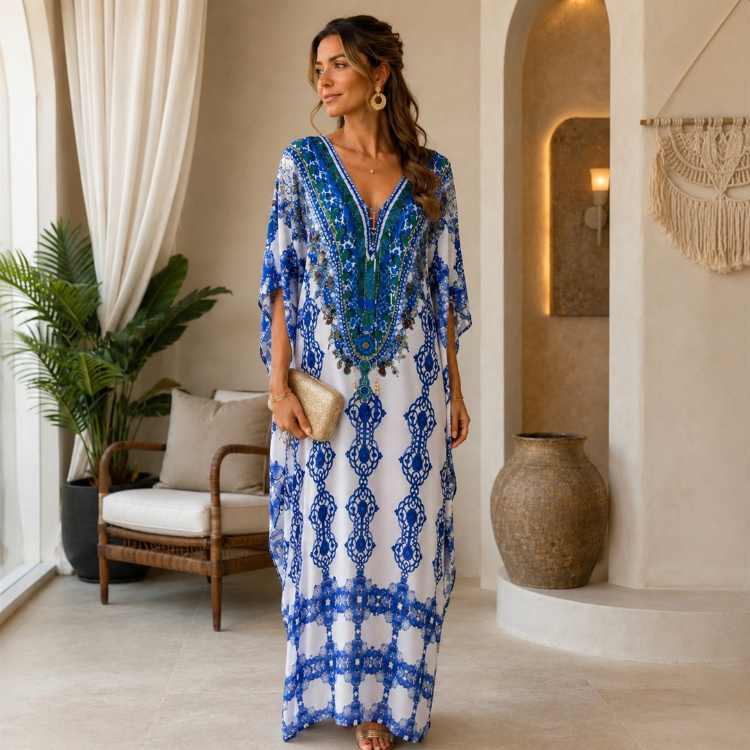 Coco Bella Ocean kaftan 12-20
