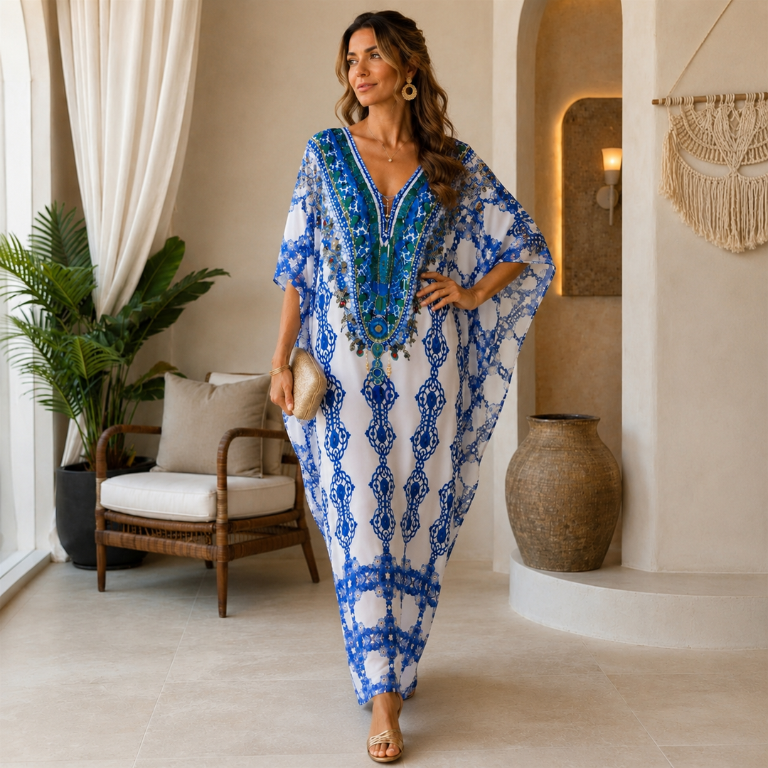 Coco Bella Ocean kaftan 12-20