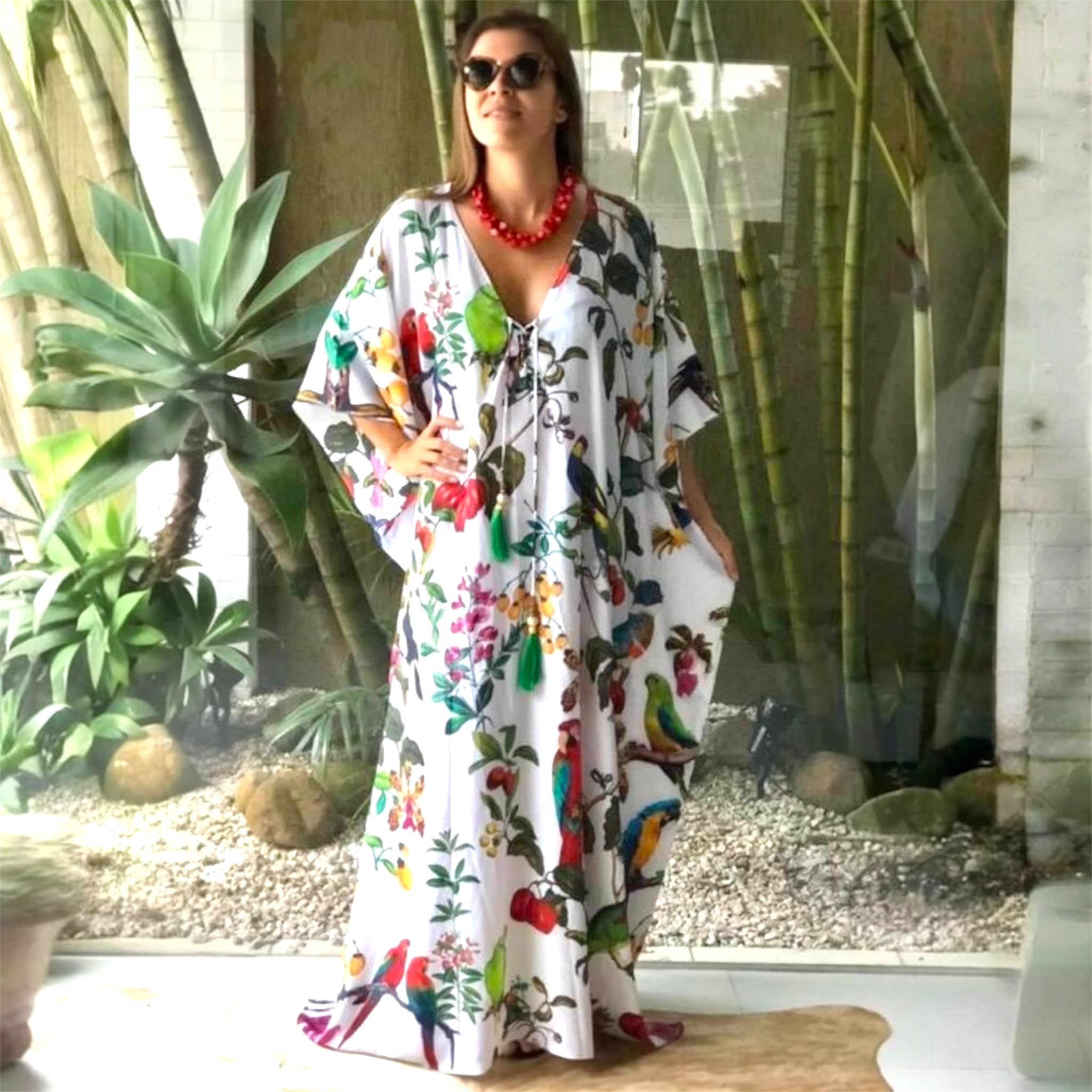 Coco Bella Luxurious Kaftans -                 O/S AU 12-20-More designs available