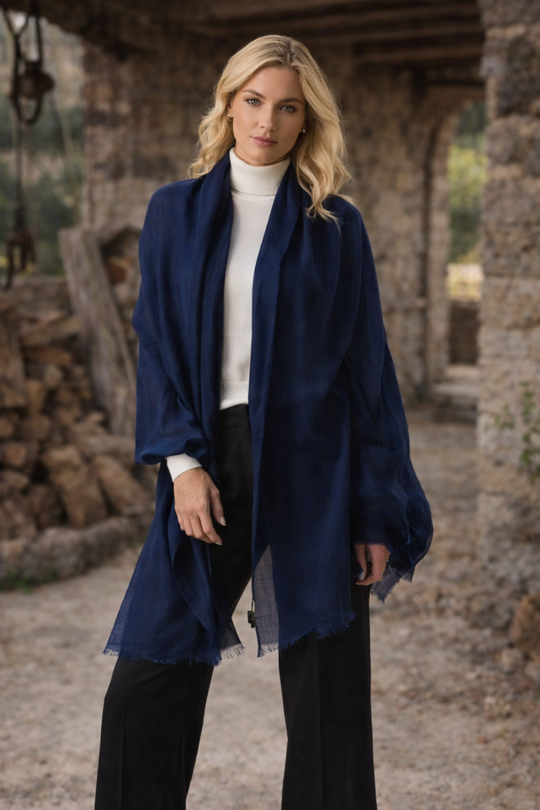Julian 100% Ultra fine cashmere Maya oversized scarf/ wrap/ shawl-More colours available