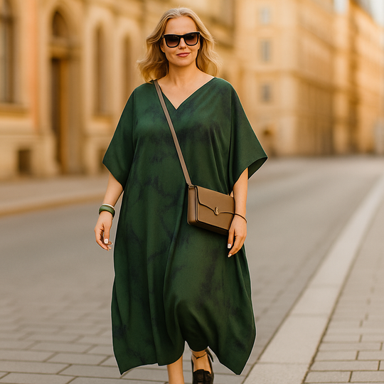 Maya Green  kaftan dress - Sizes Available AU 14-30