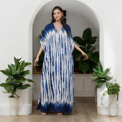 Mia Tropical Breezy Loose, casual Caftan AU 8-18