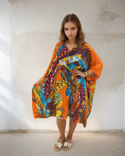 Maya Rayon Kaftan Top - OFSA AU 12-26