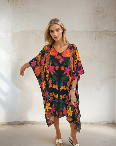 Maya Rayon Kaftan Top - OFSA AU 12-26