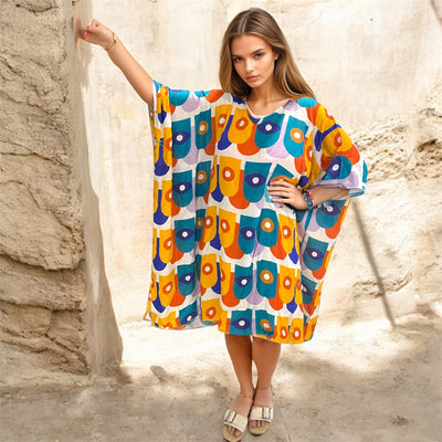 Maya Rayon Kaftan Top - OFSA AU 12-26