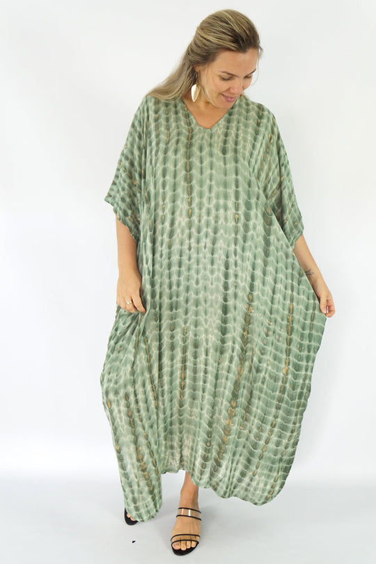 Maya Long Kaftan One Size AU 12-26