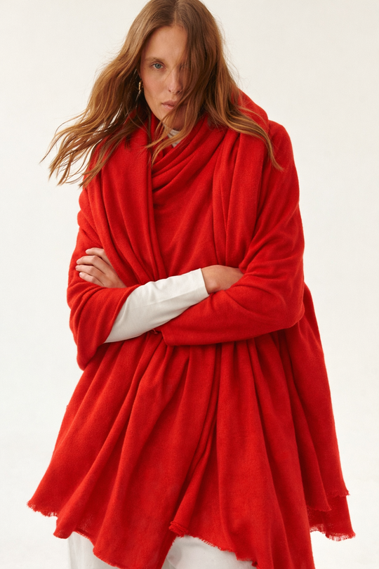 Imperial Julian handwoven pure Cashmere Travel Wrap-More Colours Available