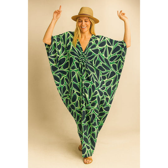 Maya Tropical Loose, Casual Kaftan -  AU 8-20