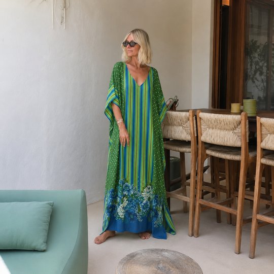 Maya Bliss Santorini Breezy kaftan - Sizes Available AU 14-32