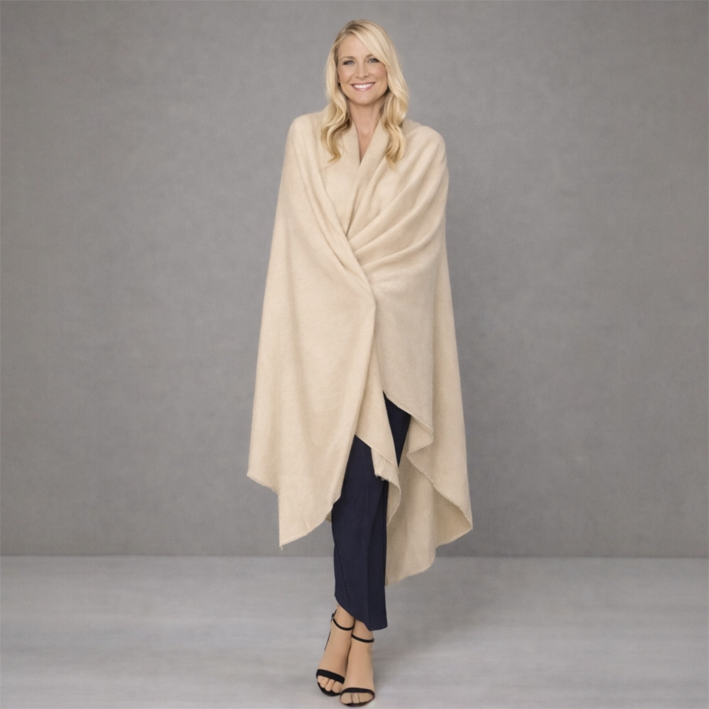 Julian 100% Ultra fine cashmere Maya oversized scarf/ wrap/ shawl-More colours available