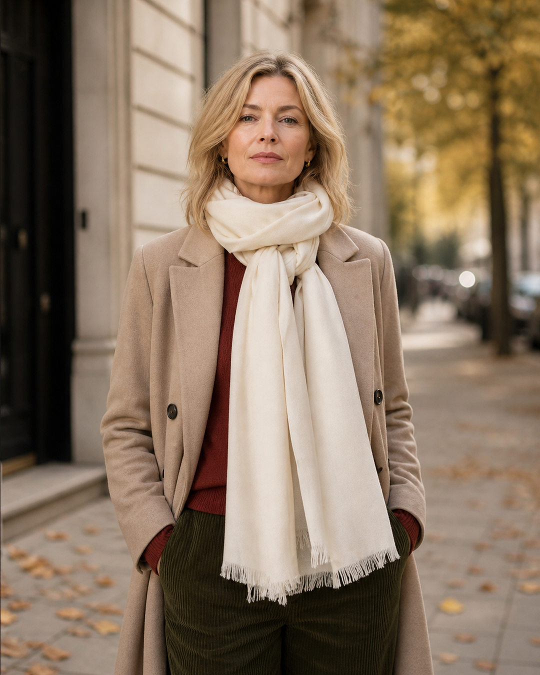 Julian 100% Ultra fine cashmere Maya oversized scarf/ wrap/ shawl-More colours available