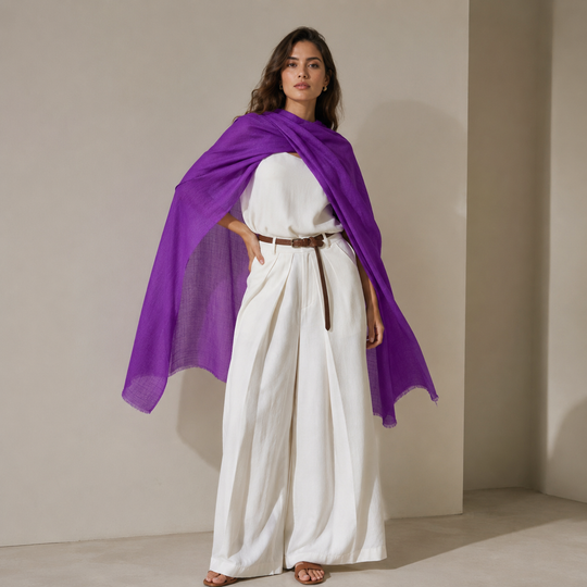 Julian 100% Ultra fine cashmere Maya oversized scarf/ wrap/ shawl-More colours available