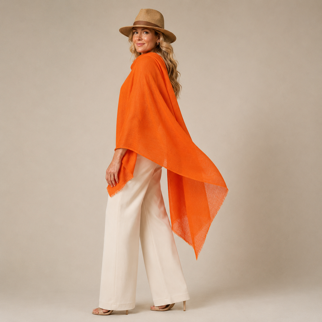 Julian 100% Ultra fine cashmere Maya oversized scarf/ wrap/ shawl-More colours available