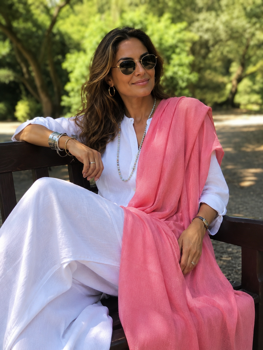 Imperial Julian handwoven pure Cashmere Travel Wrap-More Colours Available