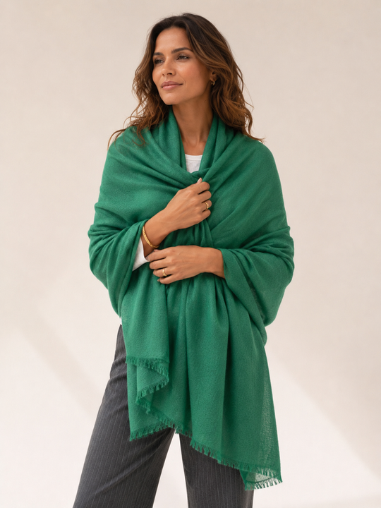 Imperial Julian handwoven pure Cashmere Travel Wrap-More Colours Available