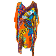 Orange Fumes Maya Top Tunic Kaftan / Dress OFSA 14-26