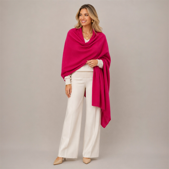 Julian Cashmere Oversized Travel Wrap