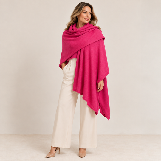 Julian Cashmere Oversized Travel Wrap