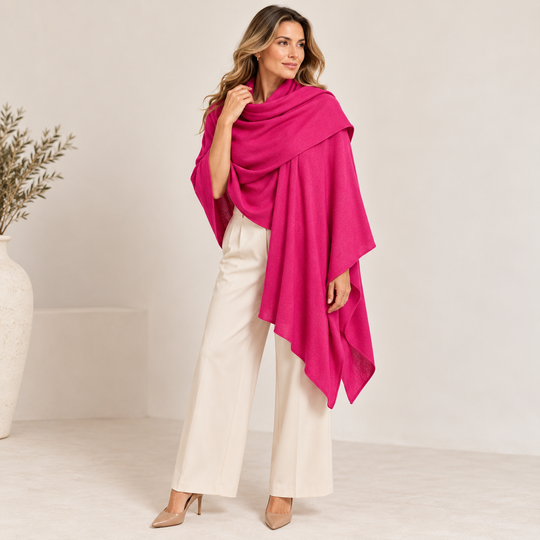 Julian Cashmere Oversized Travel Wrap