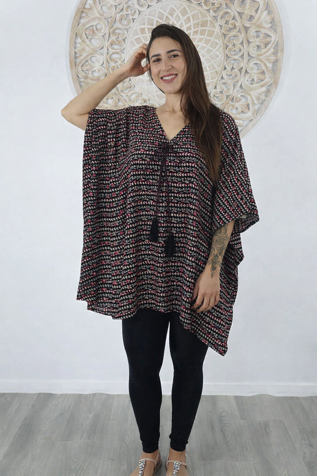 Maya Kaftan Top Tunic Sizes Available AU 14-30