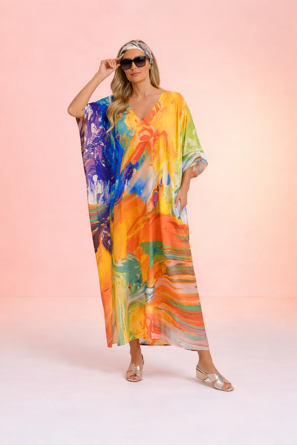 Maya Long Kaftan  O/S AU 14-22