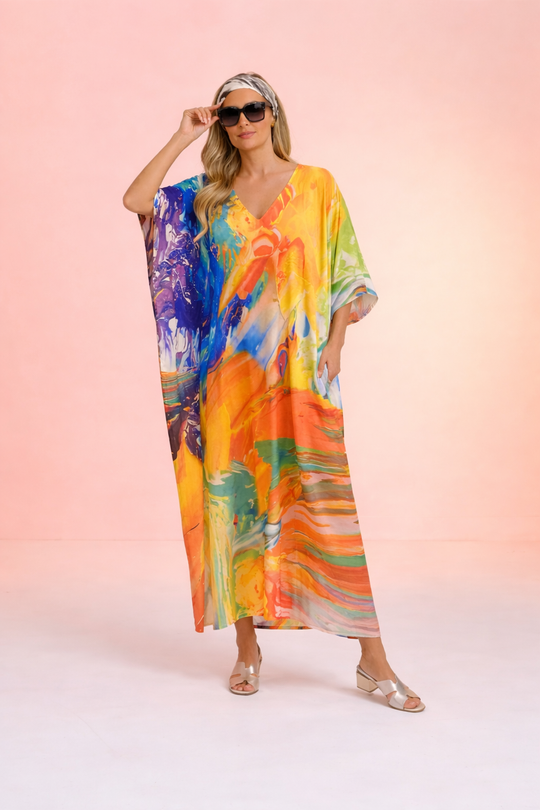 Maya Long Kaftan  O/S AU 14-22