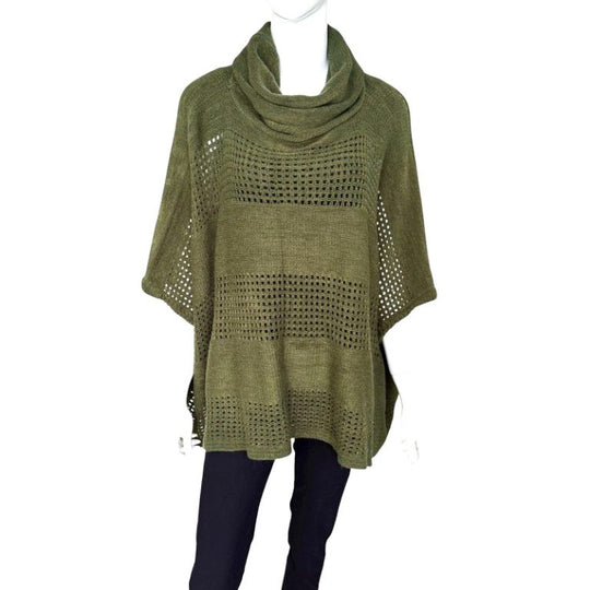 Olive Knitted Maya Top Tunic OFSA 12-22