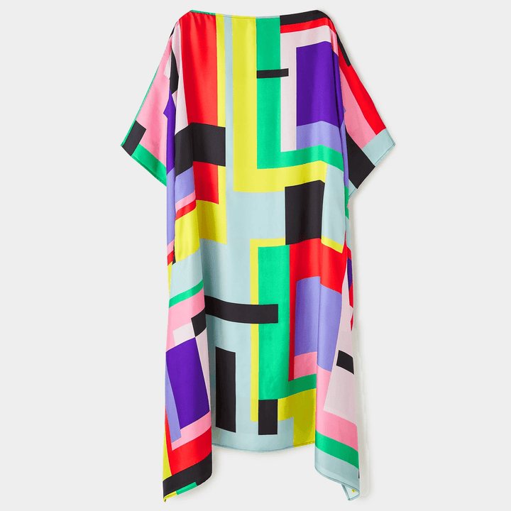 Mix Color Lillie MIDI Kaftan Dress- O/S AU 10-16