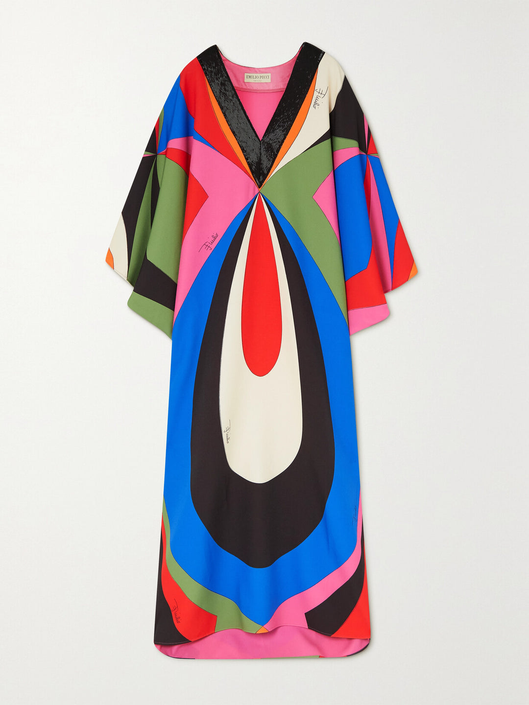 Maya Party Wear Long Kaftan Dress -Free Size