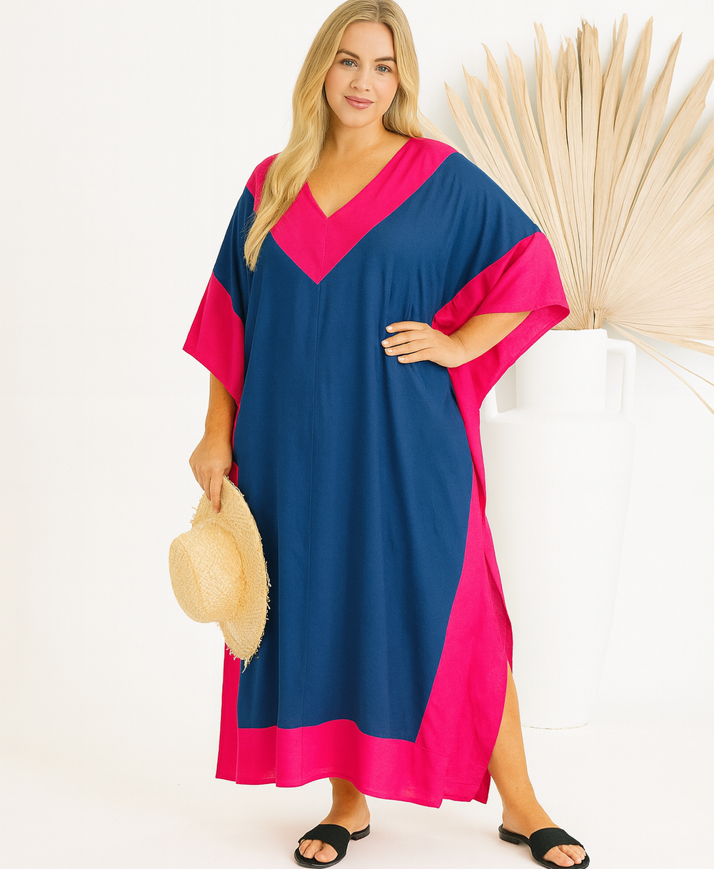 Maya Cotton Kaftan One Size AU 12-20