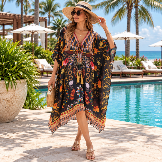 Coco Bella Midi Length Tunic kaftan  12-20