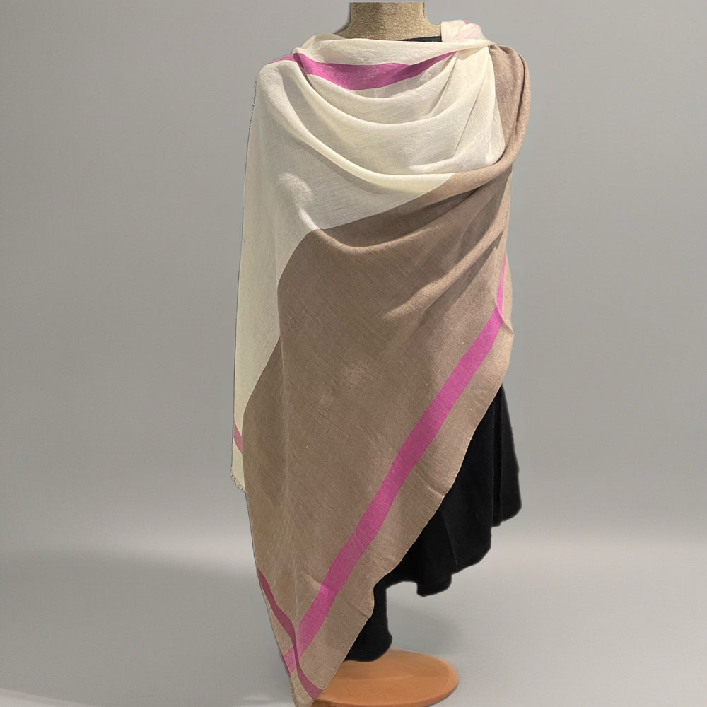 Julian 100% Ultra fine natural cashmere scarf