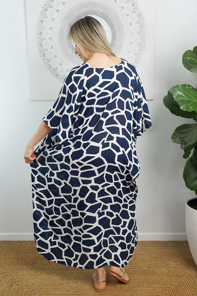 Maya Kaftan one size fits AU 12-26-More colours available