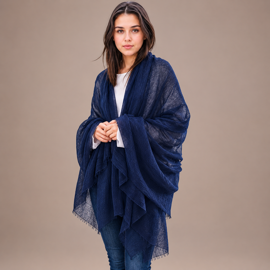 Imperial Julian handwoven pure Cashmere Travel Wrap-More Colours Available