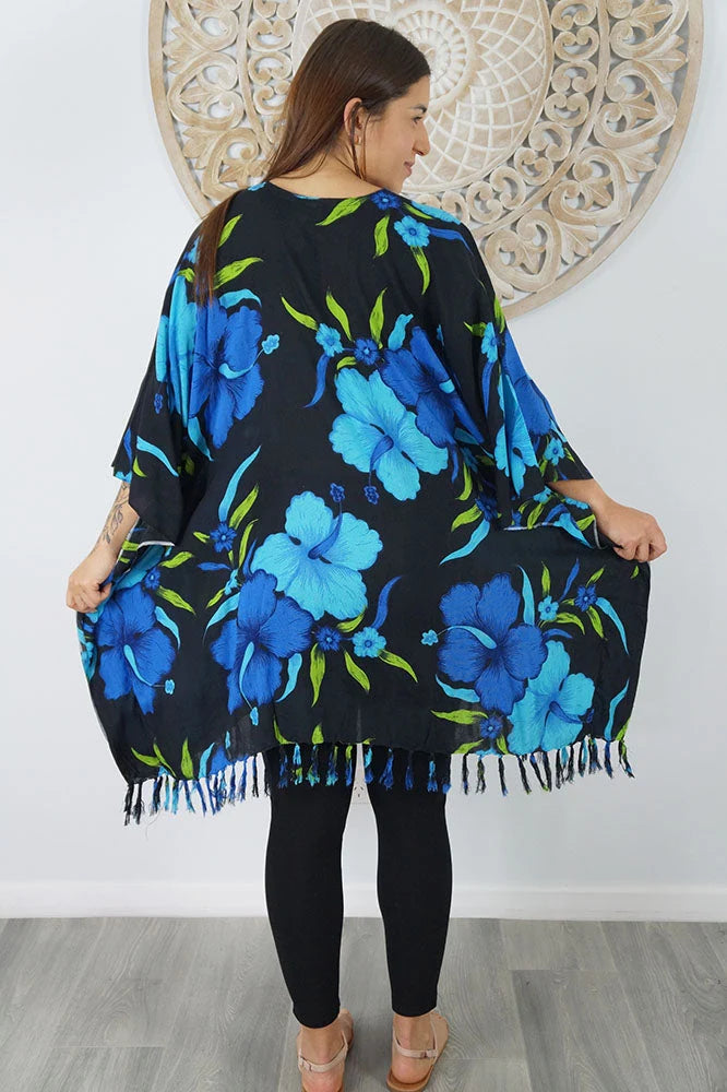 Tropical Maya Top Tunic Kaftan OFSA 14-26