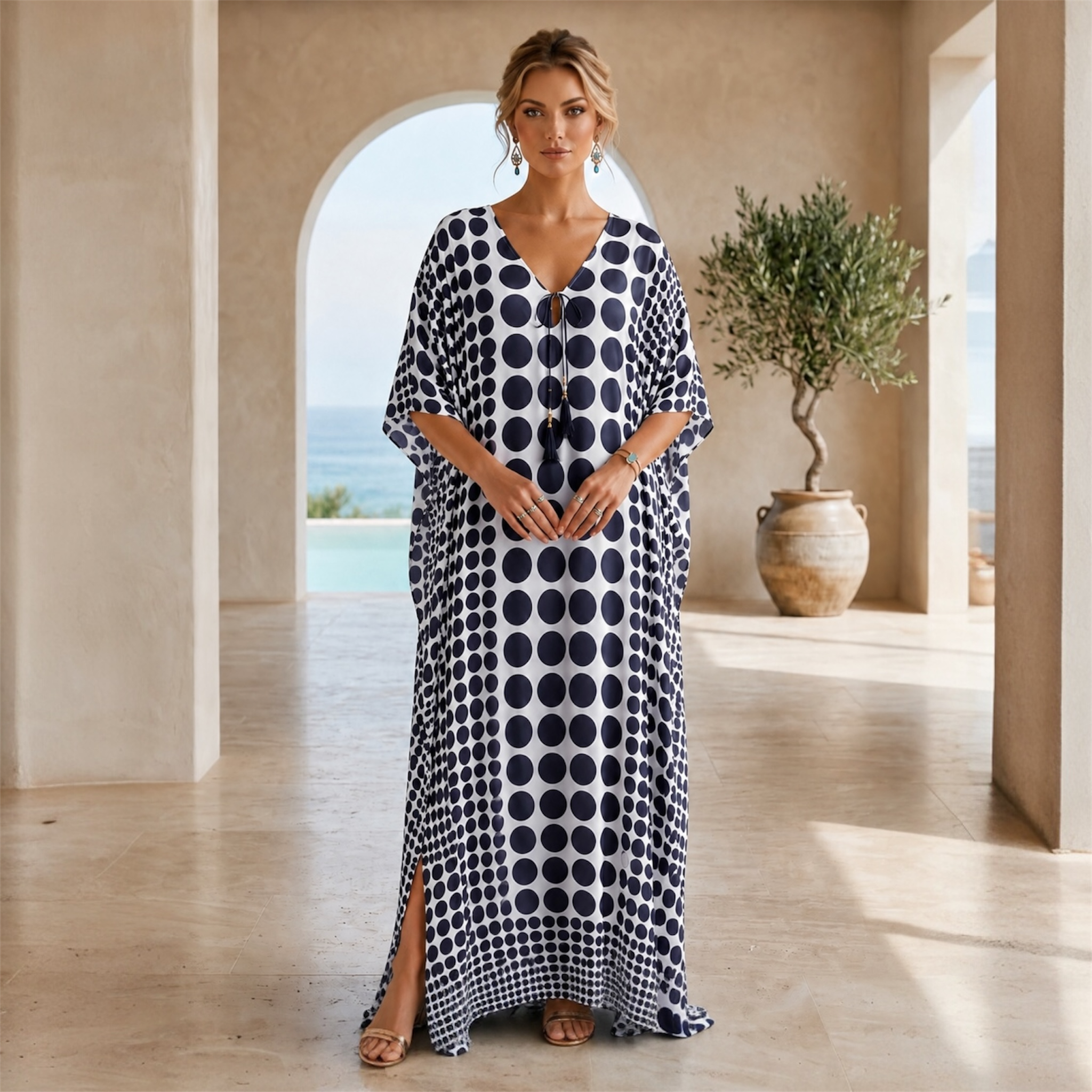Coco Bella Dotted Story Luxe kaftan 12-20
