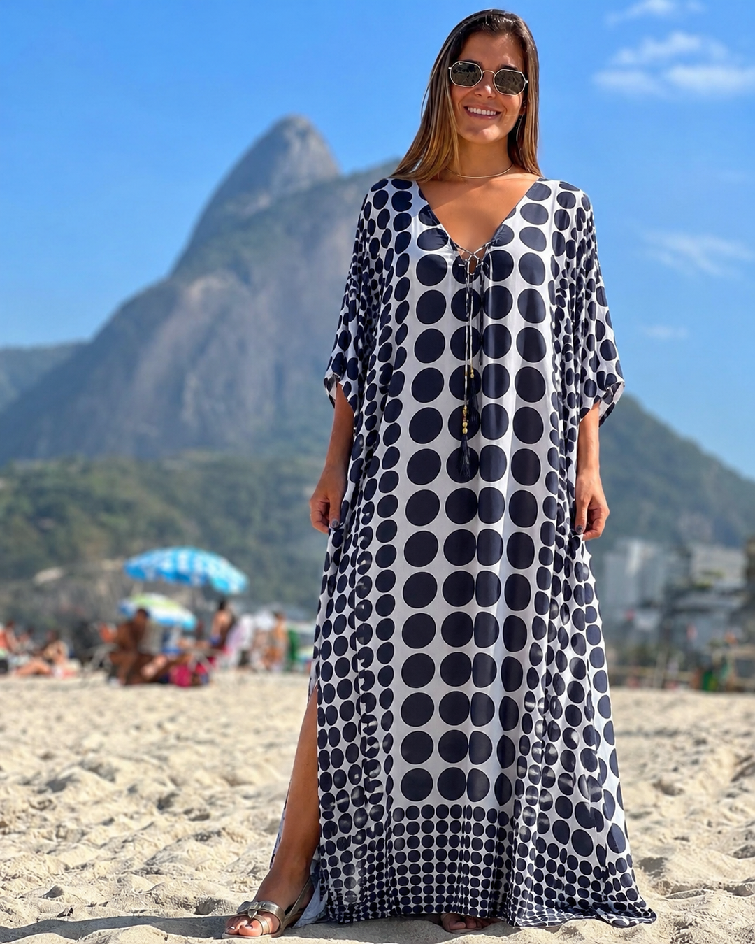 Coco Bella Dotted Story Luxe kaftan 12-20