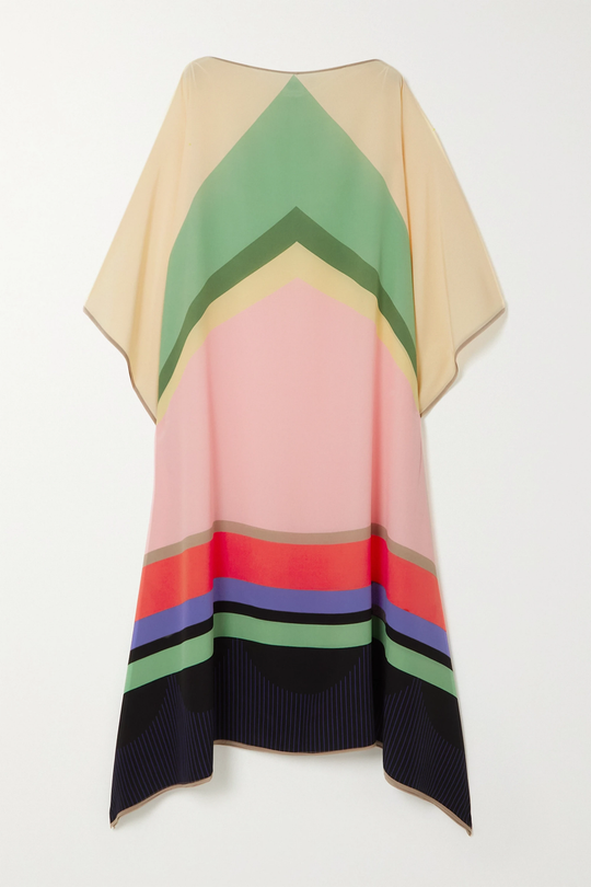 Colour Prism- Lillie MIDI Kaftan Dress