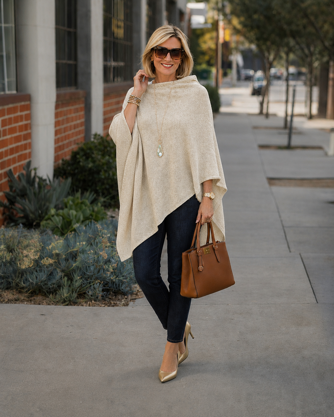 Mklane Julian Maya 100% Cashmere Oversized Poncho-10 colours available