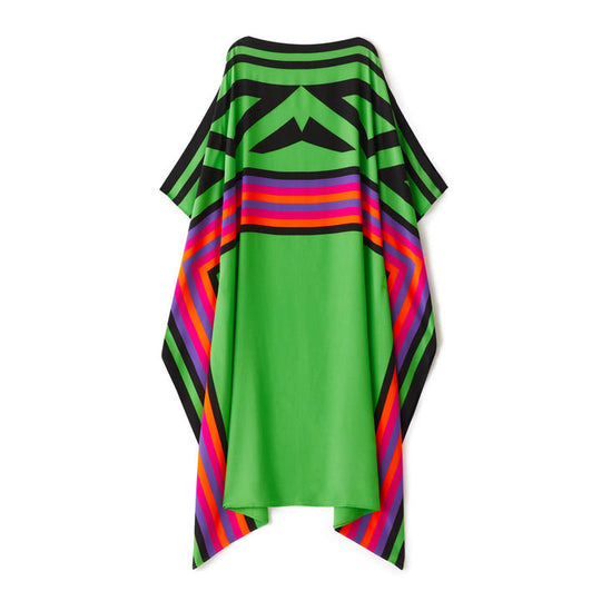 Green Lillie MIDI Kaftan Dress