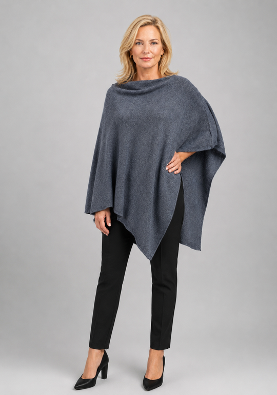 Julian Pure Cashmere Soft & Warm Poncho Size AU 8-18- More colours available