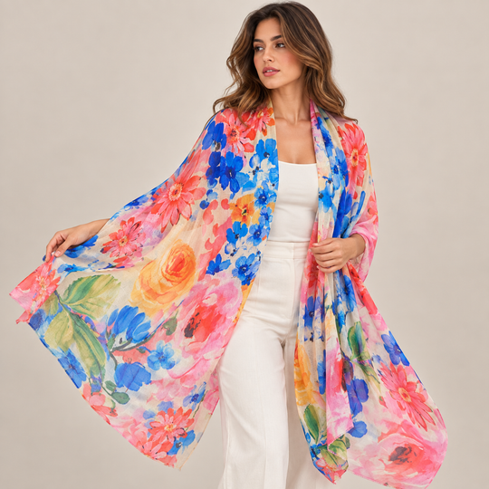 Julian 100% Cashmere Ultra fine Scarf