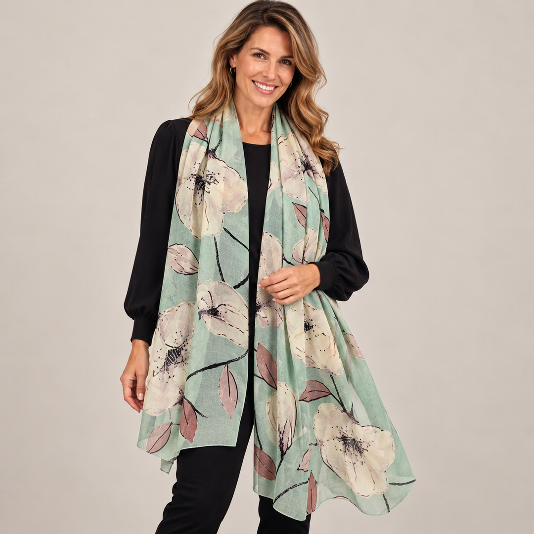 Mklane Cashmere Ultra fine Julian Scarf /Wrap